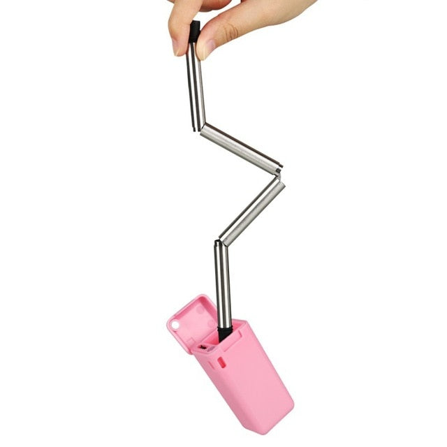 Reusable Collapsible Metal Straw
