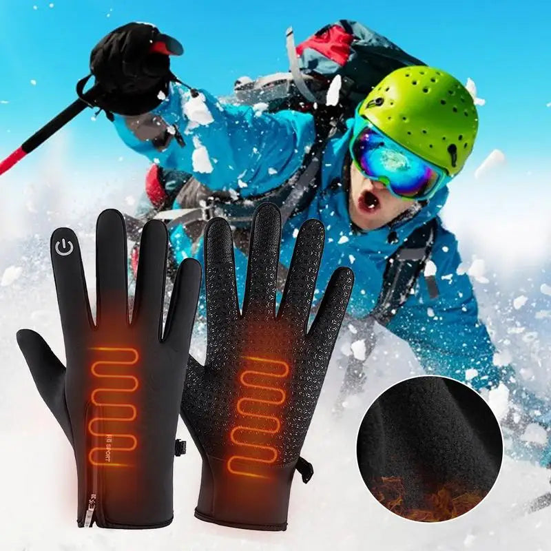 Electric Heated Touchscreen Gloves