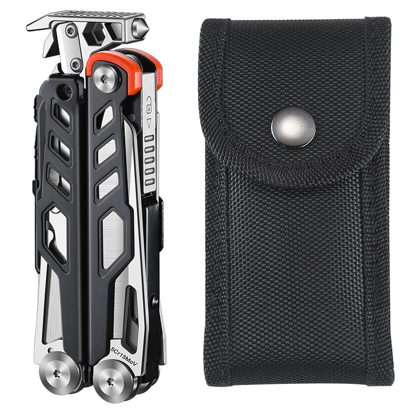 Compact Folding Multi-Tool with Pliers & Blade, Portable Camping & Vehicle Emergency Tool