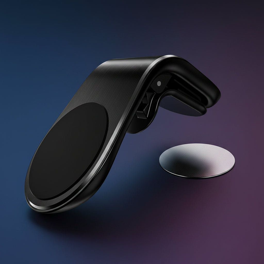 Magnetic Car Phone Mount – Universal Holder for iPhones, Androids & Tablets