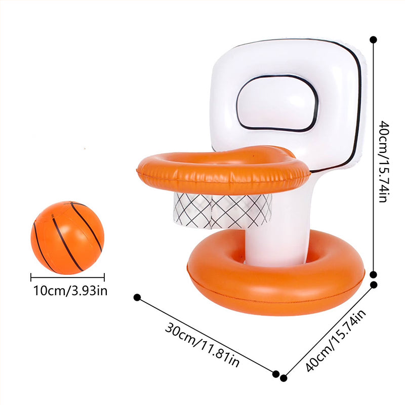 Inflatable Pool Basketball Hoop – Kids Water Party Game & Summer Gift