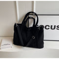 Crossbody Tote Bag in Corduroy
