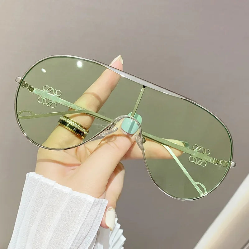 Large Frame Windproof Sports Sunglasses