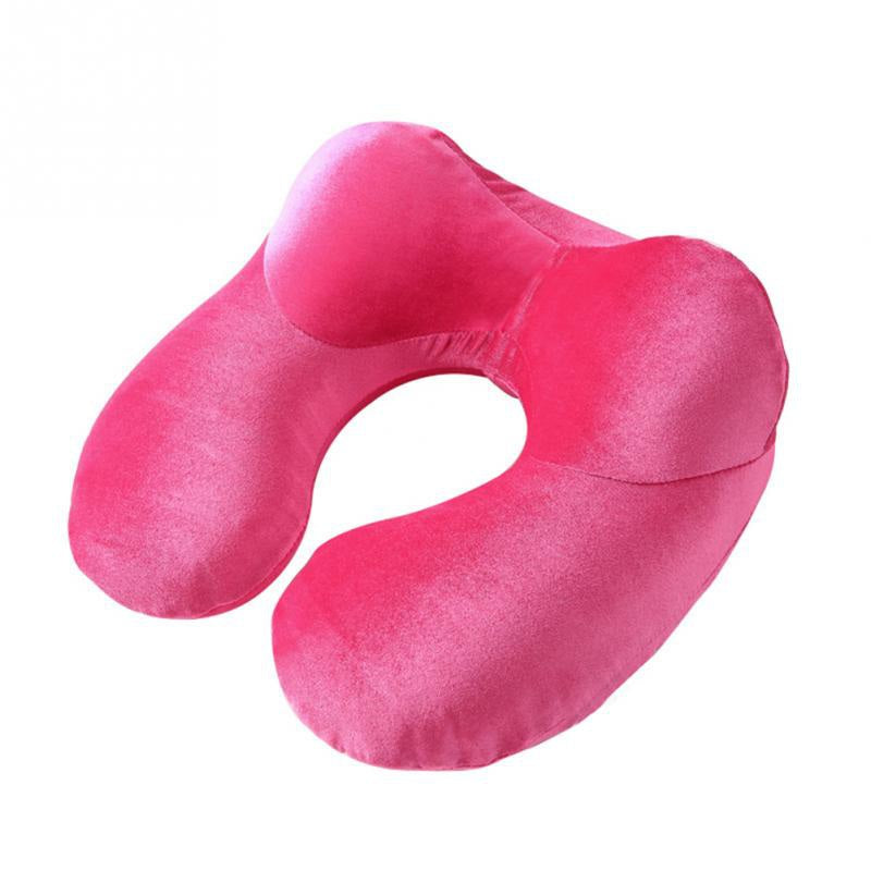 U-Shape Inflatable Travel Pillow