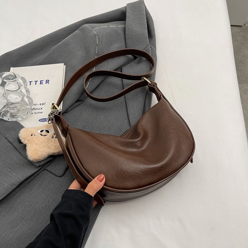 Trendy Shoulder Dumpling bag
