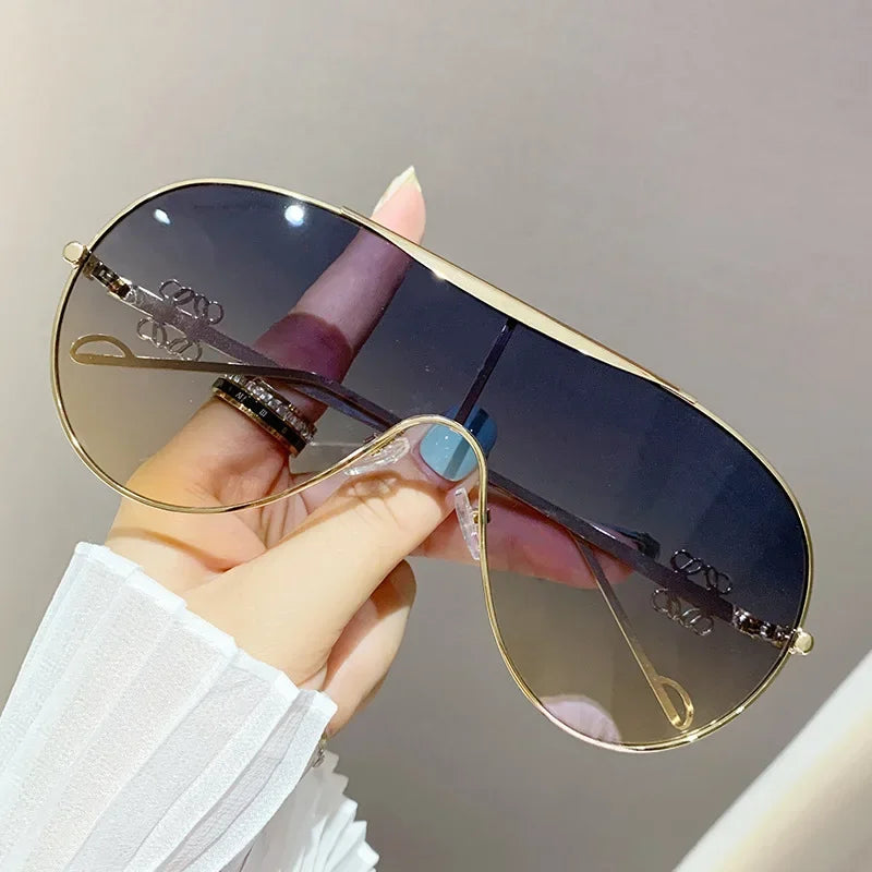 Large Frame Windproof Sports Sunglasses