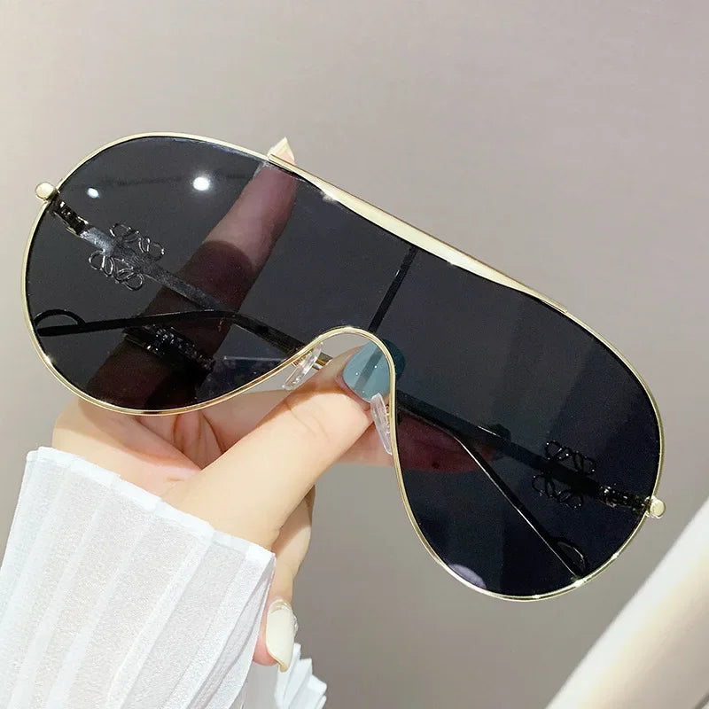 Large Frame Windproof Sports Sunglasses