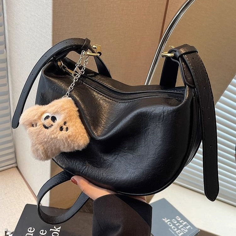 Trendy Shoulder Dumpling bag