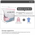 Pump-Free 3D Vacuum Bags, 3-Sec Compression, Reusable
