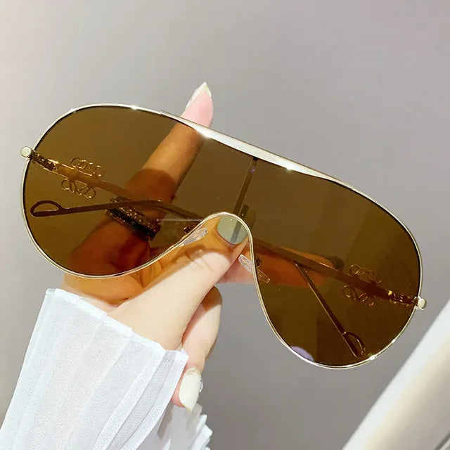 Large Frame Windproof Sports Sunglasses