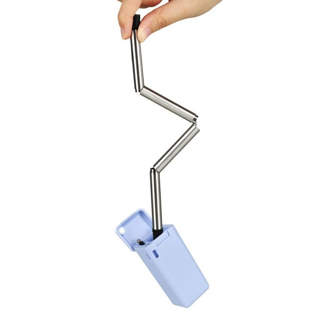 Reusable Collapsible Metal Straw