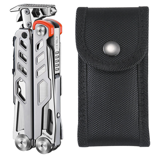 Compact Folding Multi-Tool with Pliers & Blade, Portable Camping & Vehicle Emergency Tool