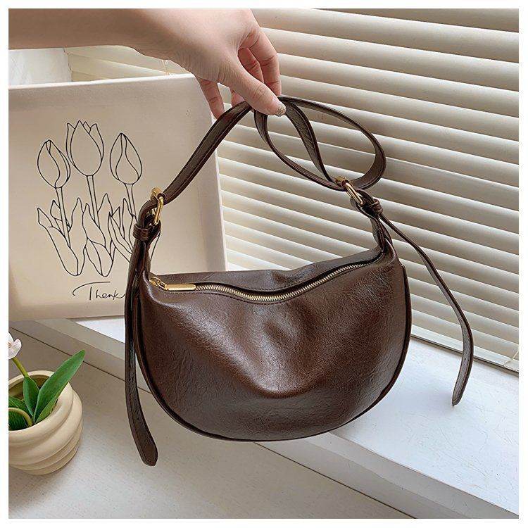 Trendy Shoulder Dumpling bag