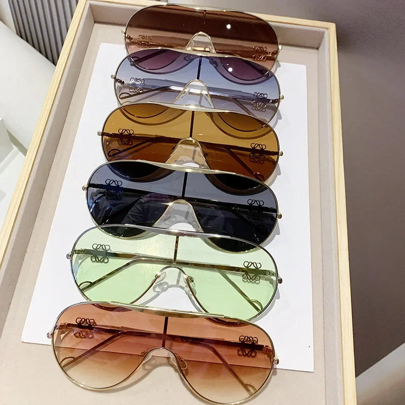 Large Frame Windproof Sports Sunglasses