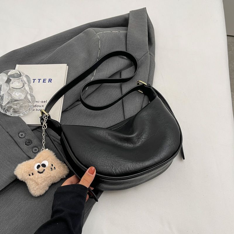Trendy Shoulder Dumpling bag