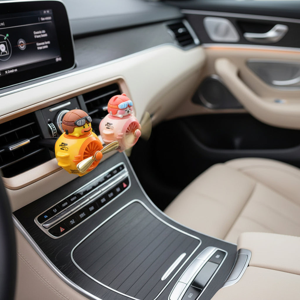 Air Vent Car Freshener, Cute Cartoon Car Perfume Sheets