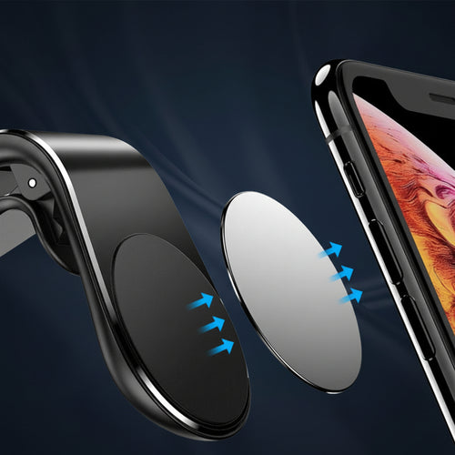 Magnetic Car Phone Mount – Universal Holder for iPhones, Androids & Tablets